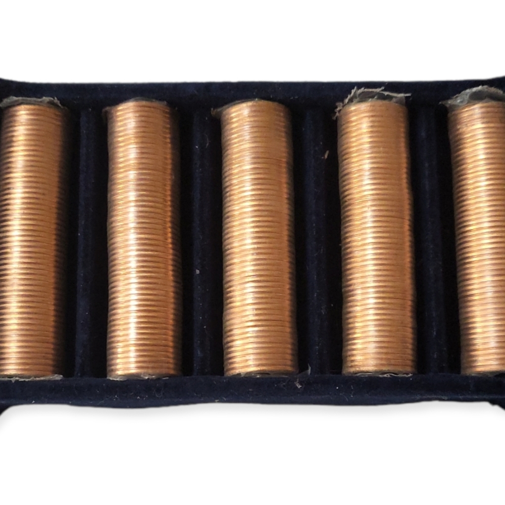 Canadian 1 Cent Rolls